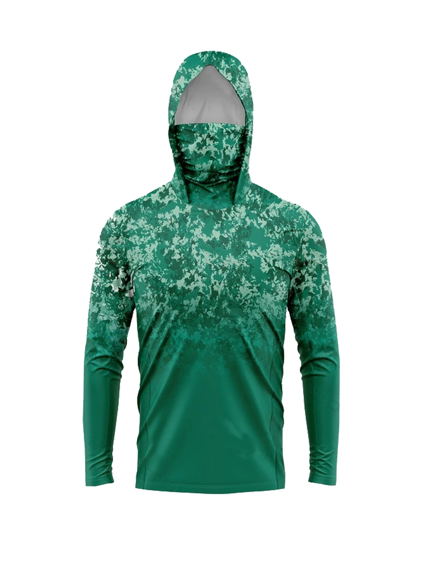 Outdoor Hunting Prints - قميص رجالي طويل الأكمام للصيد والرحلات