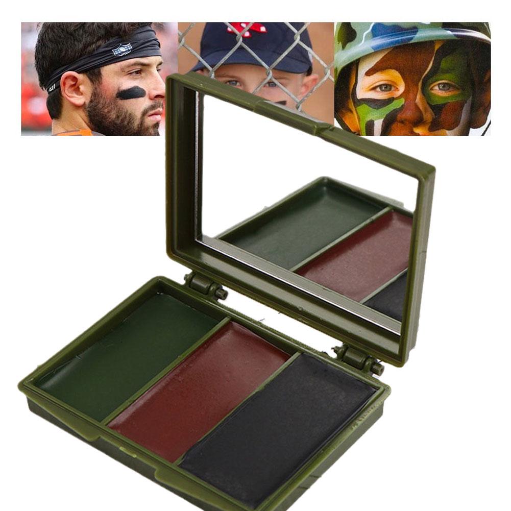 طقم طلاء الوجه المموه بثلاثة أ - مراجعة Camo Face Paint وسعره
